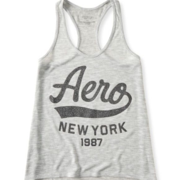 Aeropostale Gray Tank Top - Picture 1 of 5